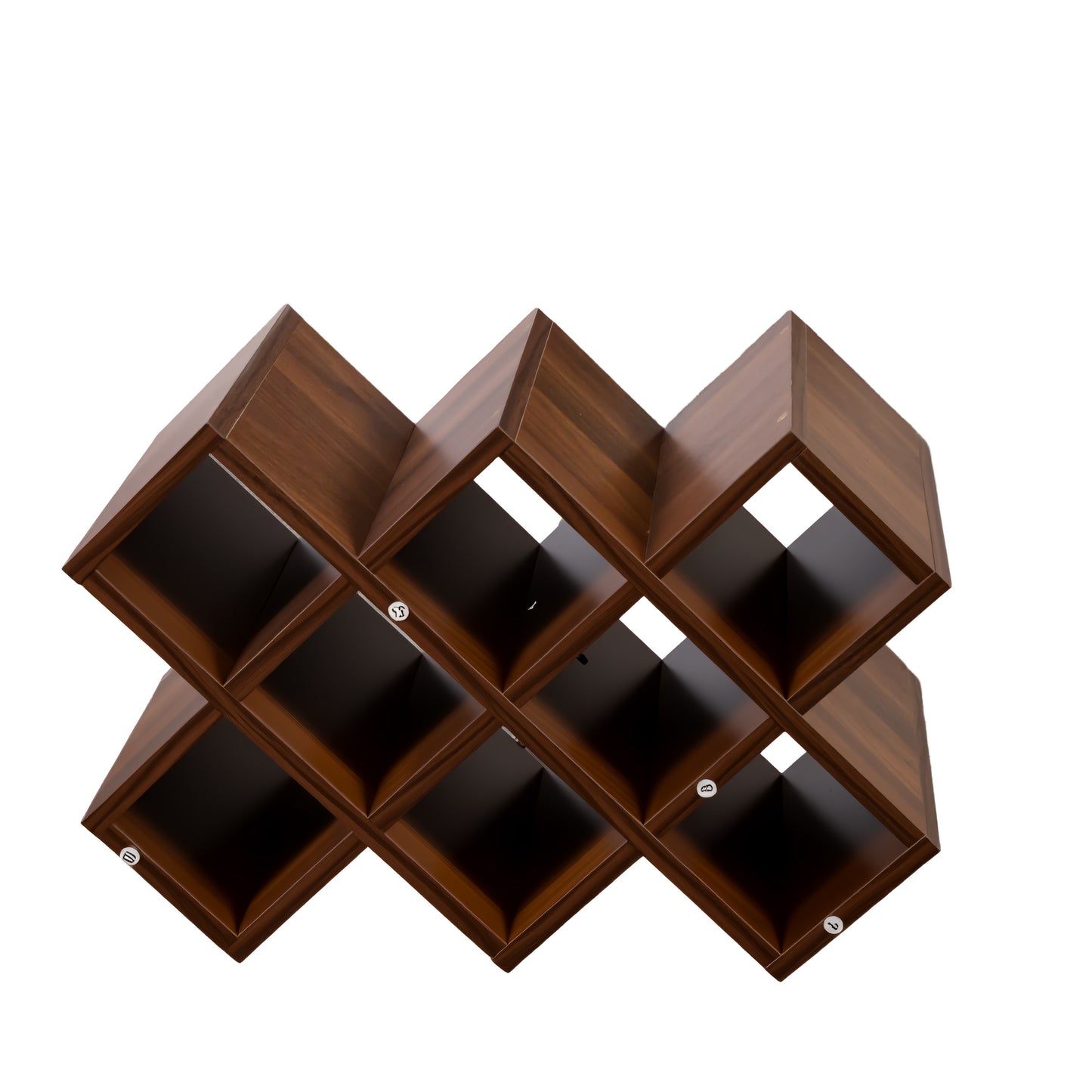 Large Wall Mounted 3 Tier Rustic Bottle Wine Rack,Multifunctional Wooden Wall Mounted Wine Rack,Storage Rack With Wine Glass Holder,mounted Wall Storage Winerack Rack For Home Bar Dining Room Decor