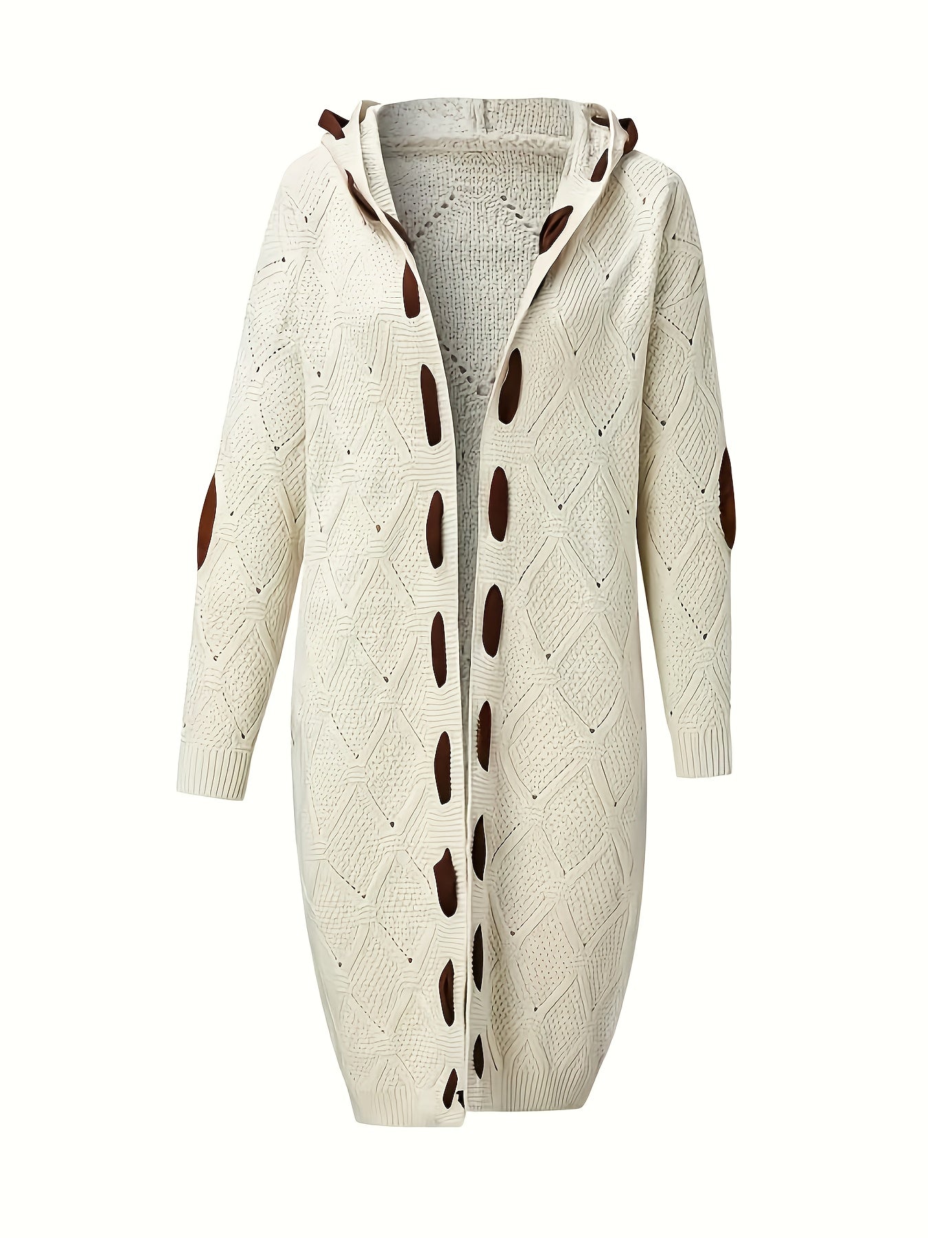 Retro Cardigan Soft And Warm Women’s Retro Cardigan Front Sleeve Open Button, AutumnWinter Coat, High Quality Craftsmanship, Elegant Women’s Sweater
