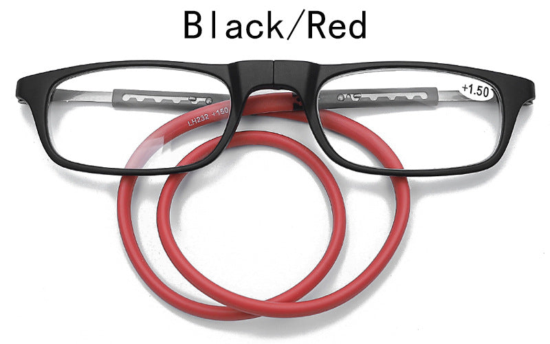 Portable Magnetic Neck-Hanging Reading Glasses