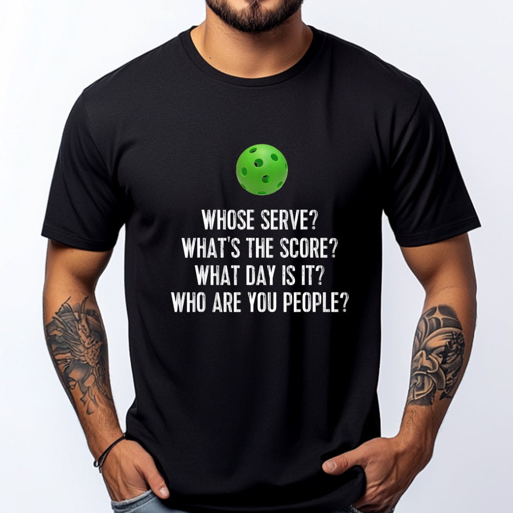 Graphic Classic T-Shirt For Men Breathable Cotton Menswear