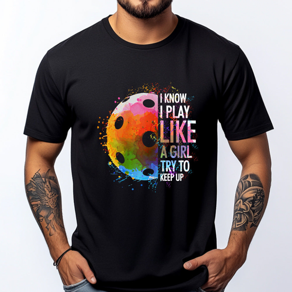 Graphic Classic T-Shirt For Men Breathable Cotton Menswear