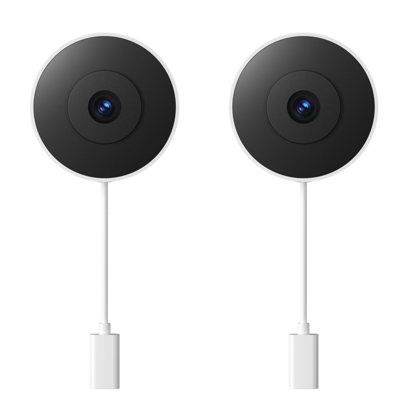 WESECUU AI Connected W'911 Call Advanced AI Description Notification Integrated Chatgpt Wifi Pet Vehicle Alert Window Camera