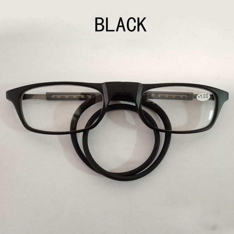 Portable Magnetic Neck-Hanging Reading Glasses