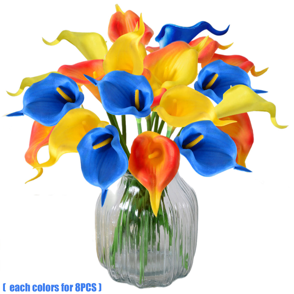 24Pcs Artificial Flowers
