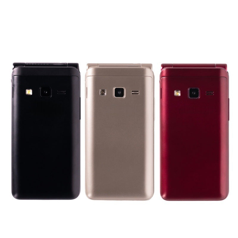 Smartphone Loud Big Word Flip Button Elder People Mobile