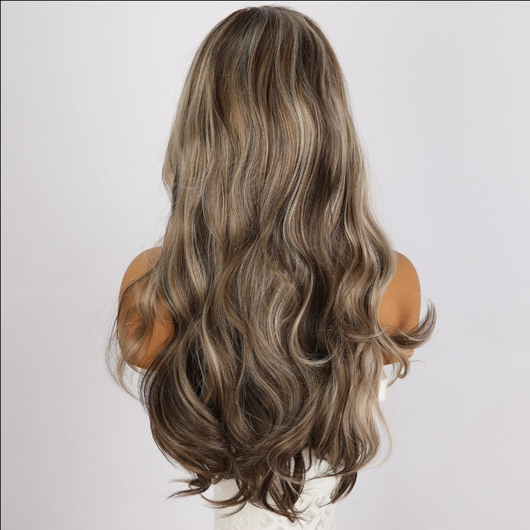 Hot Selling Synthetic Hair Wigs Highlight Wear Go Wigs For Black Women Glueless Wigs