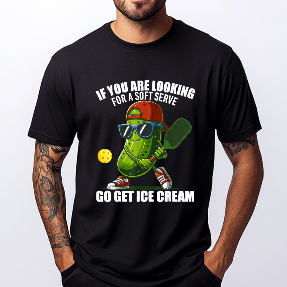 Graphic Classic T-Shirt For Men Breathable Cotton Menswear