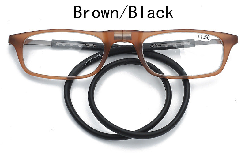 Portable Magnetic Neck-Hanging Reading Glasses